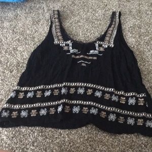 Tank top with design